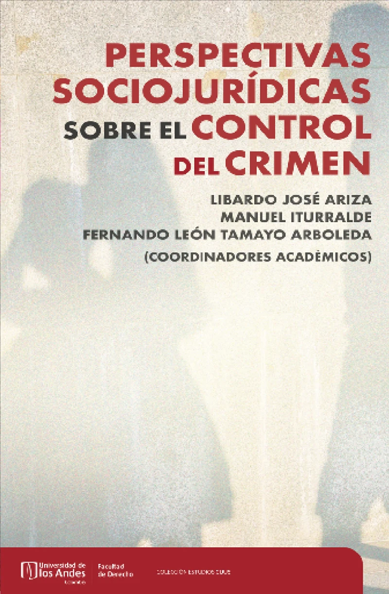 Portada: Perspectivas sociojurídicas sobre el control del crimen