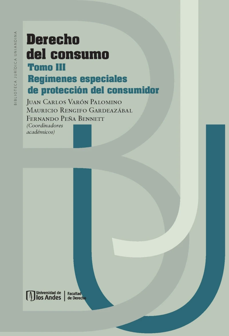 Portada: Derecho del consumo