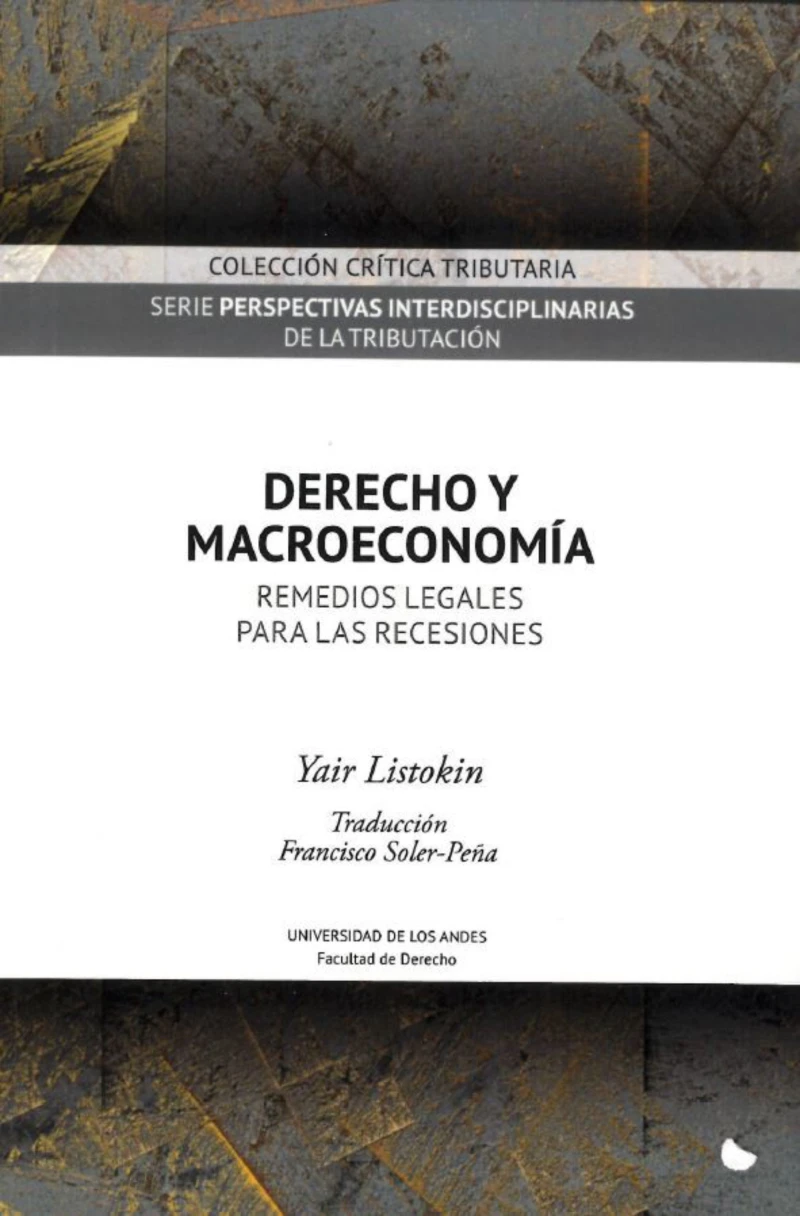 Portada: Derecho y macroeconomía