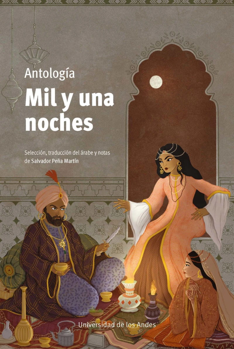 Portada: Mil y una noches: antología