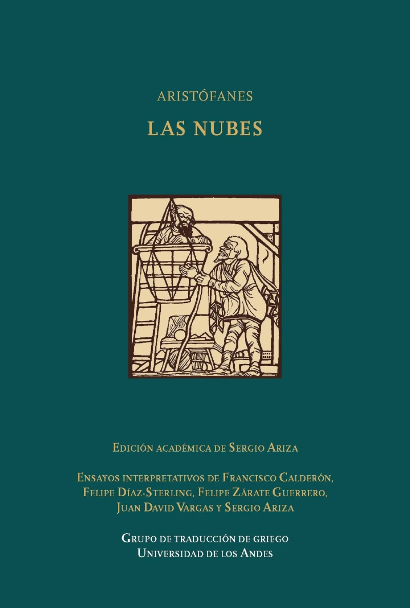 Portada: Las nubes; traducción, notas y ensayos interpretativos