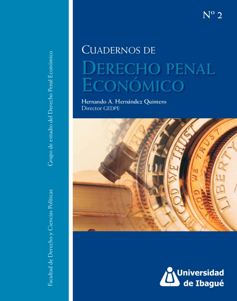 Portada: Cuadernos de derecho penal económico No. 2