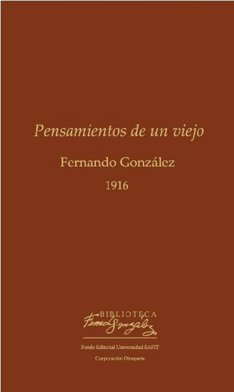 Portada: Pensamientos de un viejo
