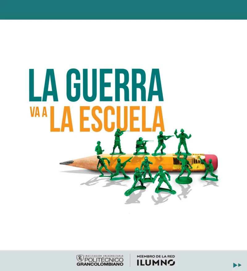 Portada: La guerra va a la escuela