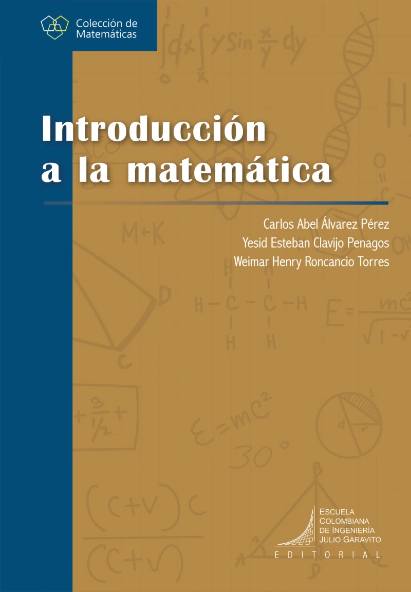 Portada: Introducción a la matemática