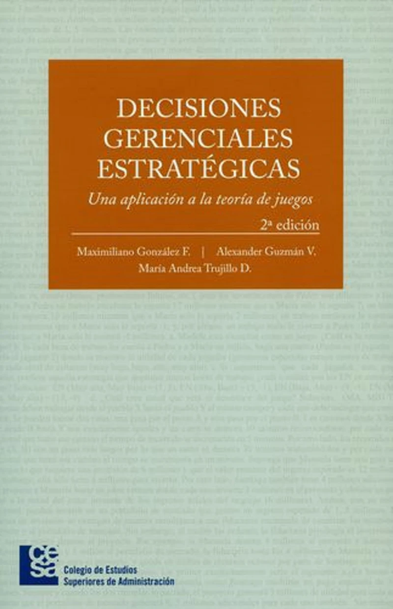 Portada: Decisiones gerenciales estratégicas