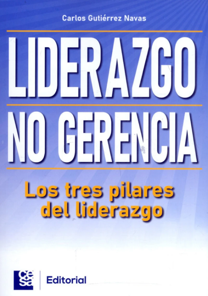 Portada: Liderazgo, no gerencia