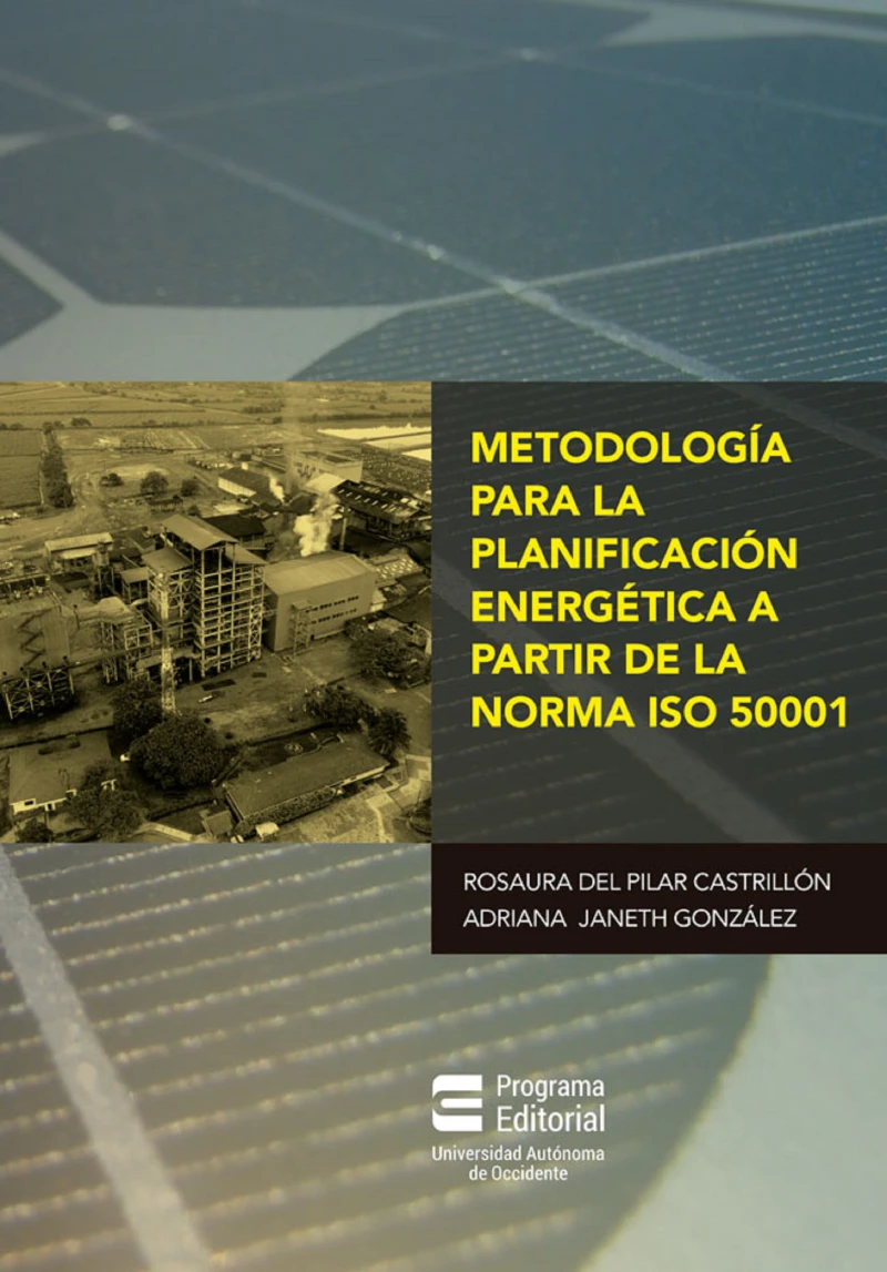 Portada: Metodología para la planificación energética a partir de la norma ISO 50001