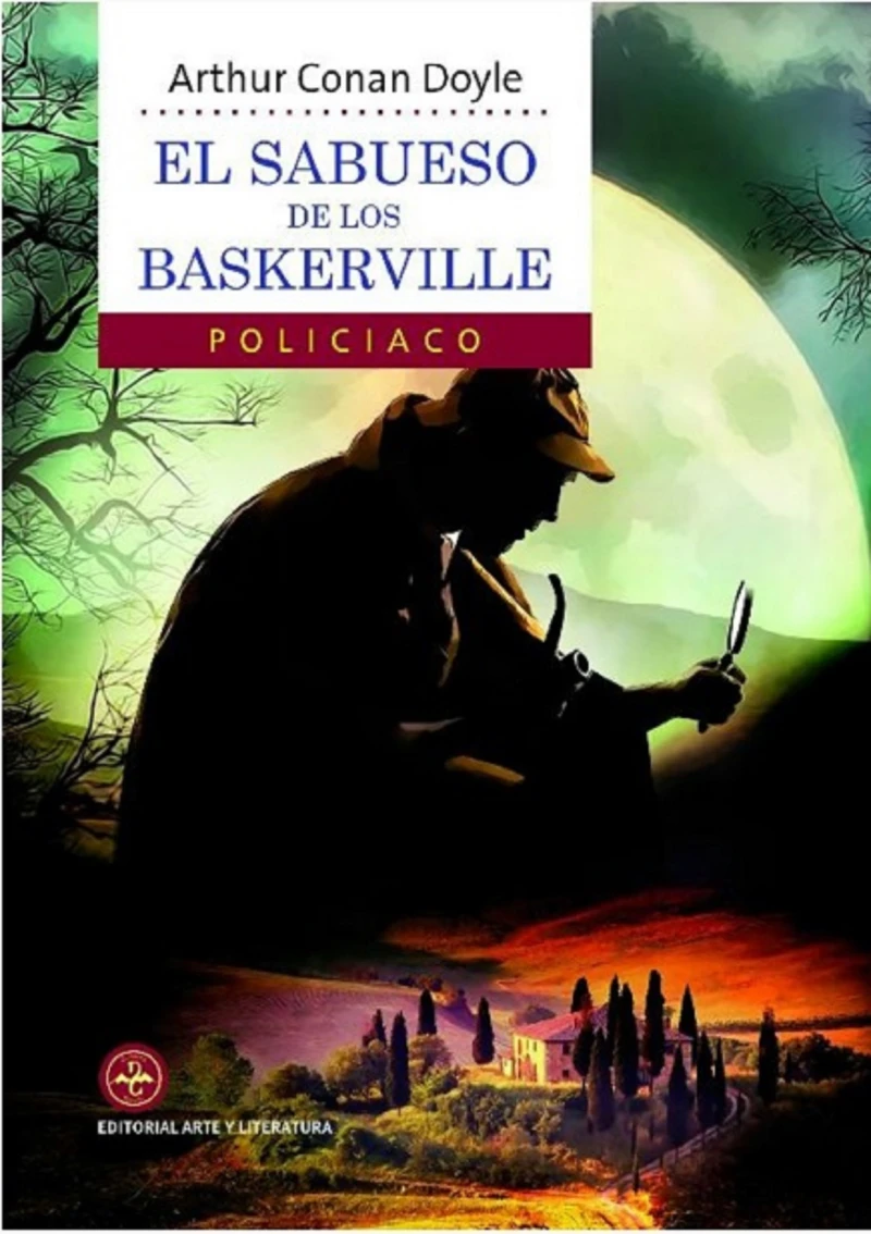 Portada: El sabueso de los Baskerville
