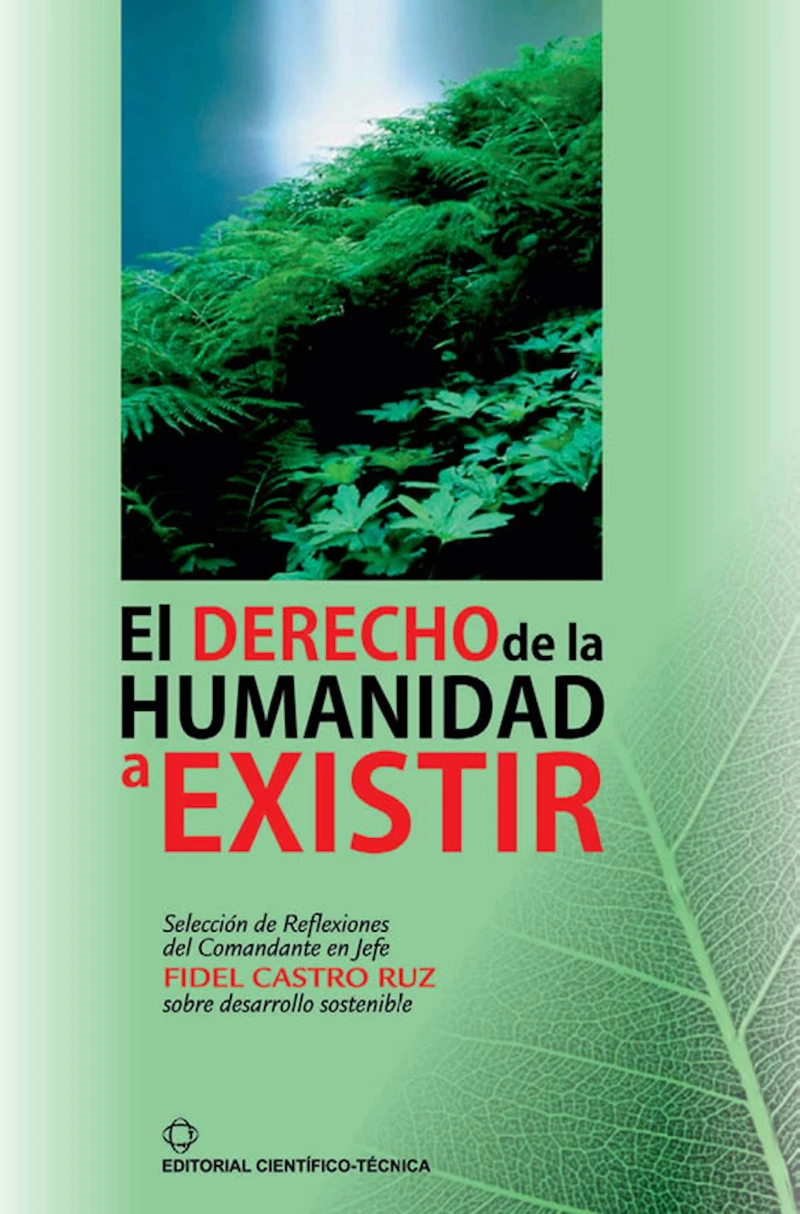Portada: El derecho de la humanidad a existir