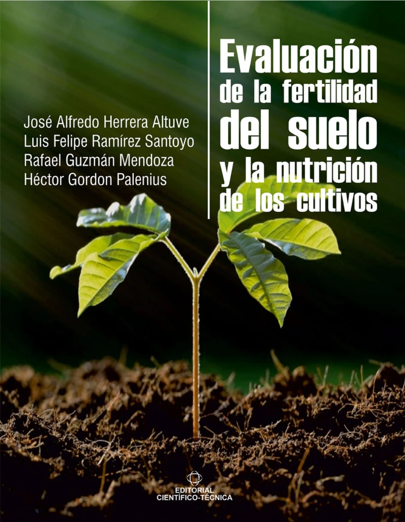 Portada: Evaluación de la fertilidad del suelo y de la nutrición de los cultivos