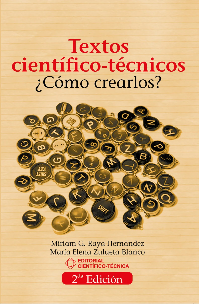 Portada: Textos científico-técnicos. ¿Cómo crearlos?