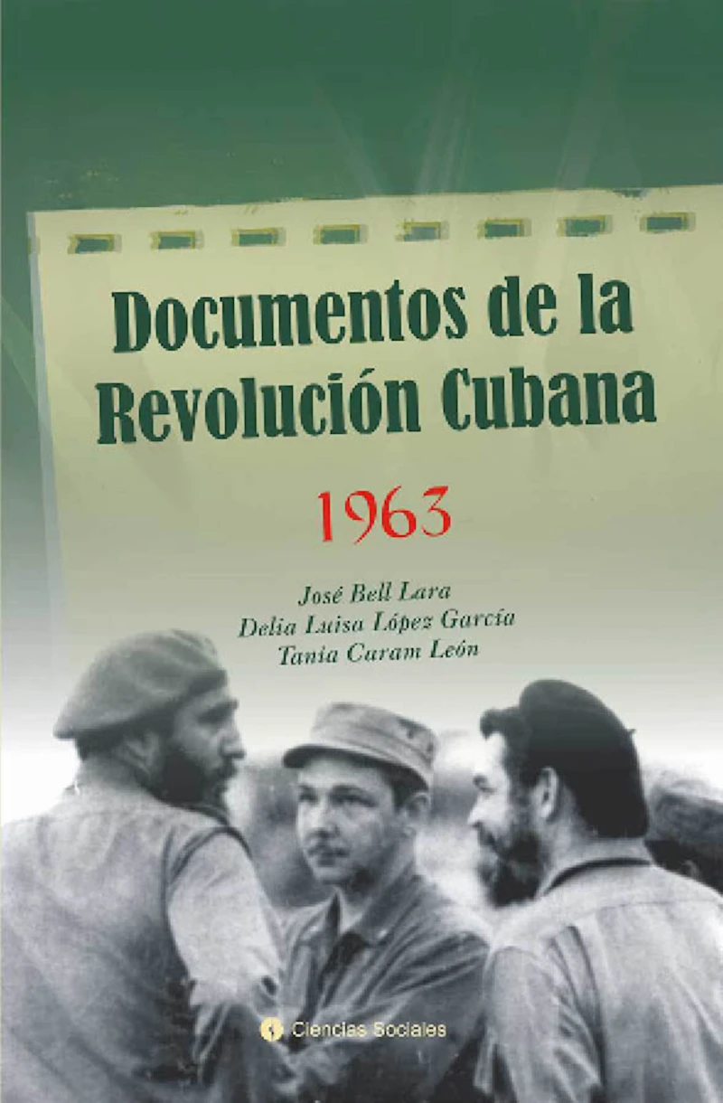 Portada: Documentos de la Revolución Cubana 1963