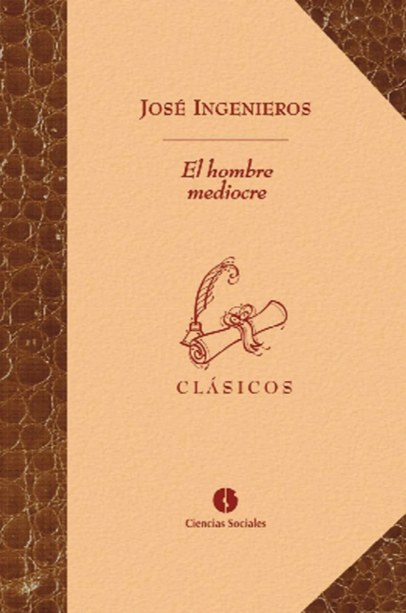 Portada: El hombre mediocre