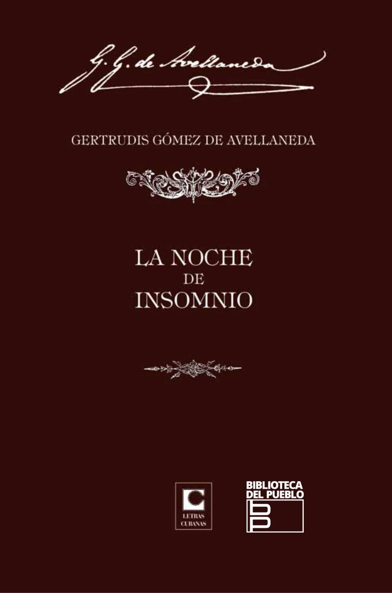 Portada: La noche de insomnio