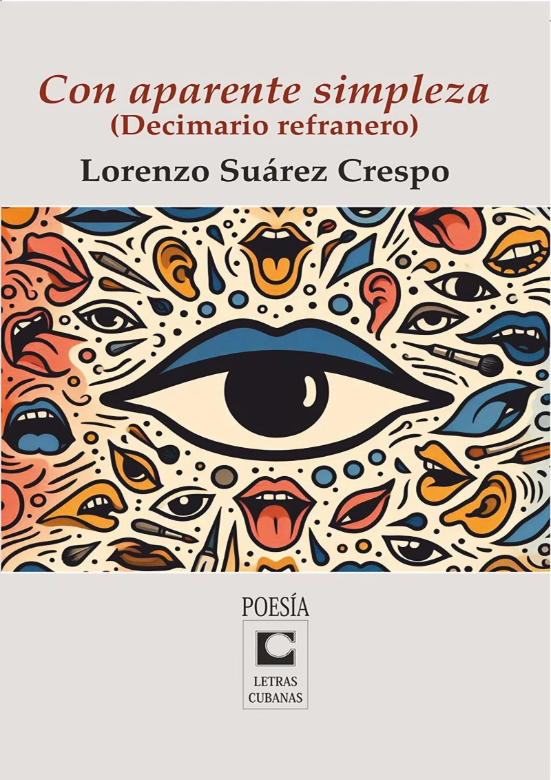 Portada: Con aparente simpleza: Decimario refranero