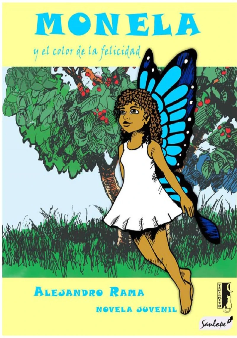 Portada: Monela y el color de la felicidad