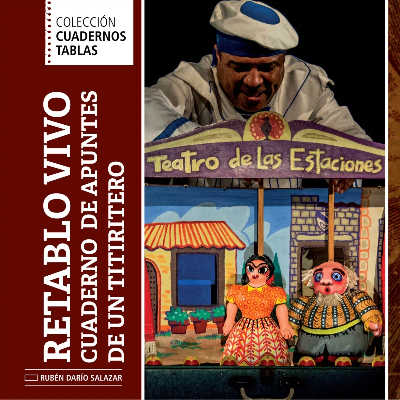 Portada: Retablo Vivo. Cuaderno de apuntes de un titiritero