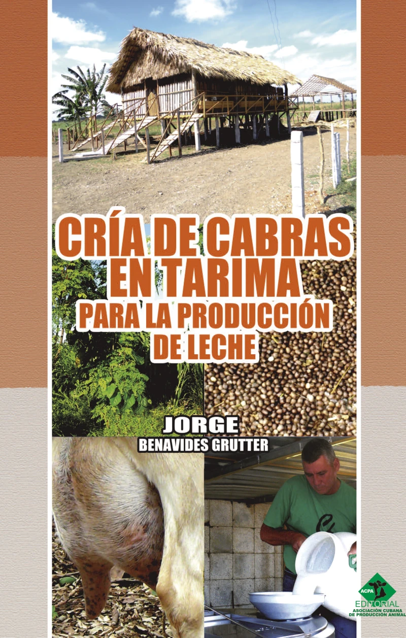 Portada: Cría de cabras en tarimas para la producción de leche