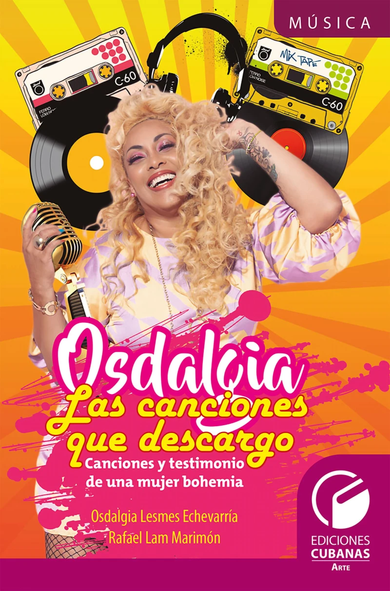 Portada: Osdalgia. Las canciones que descargo. Canciones y testimonios de una mujer bohemia