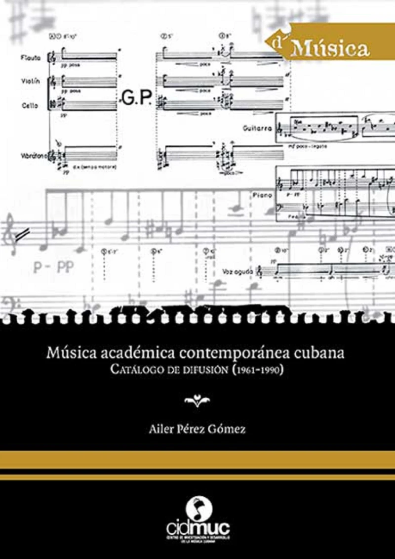 Portada: Música académica contemporánea cubana