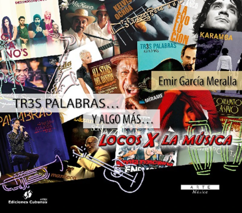 Portada: Tr3s palabras… y algo más... Locos x la música