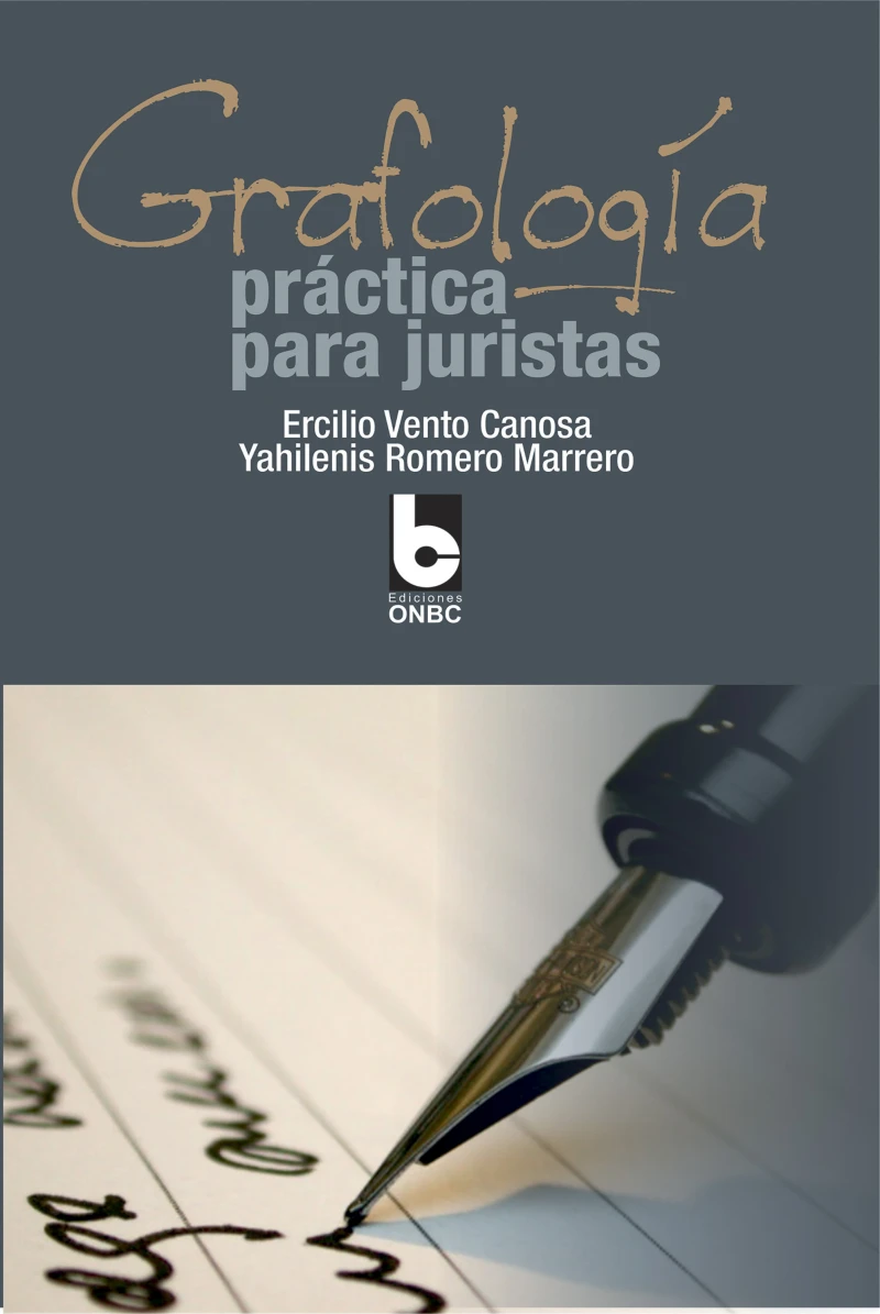 Portada: Grafología. Práctica para juristas