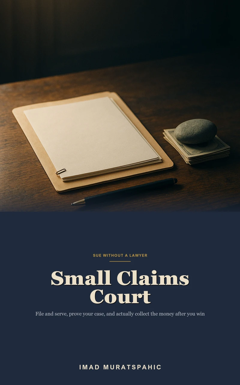 Portada: Small Claims Court Without a Lawyer