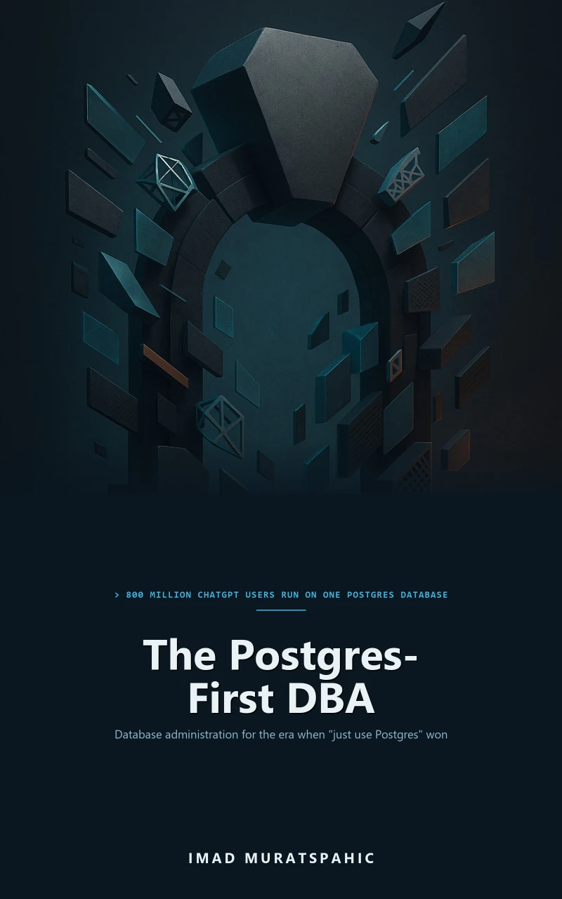 Portada: The Postgres-First DBA