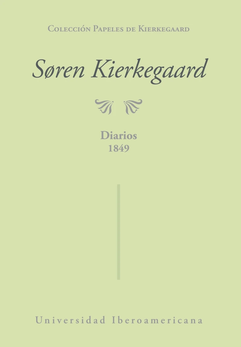 Portada: Colección Papeles de Kierkegaard