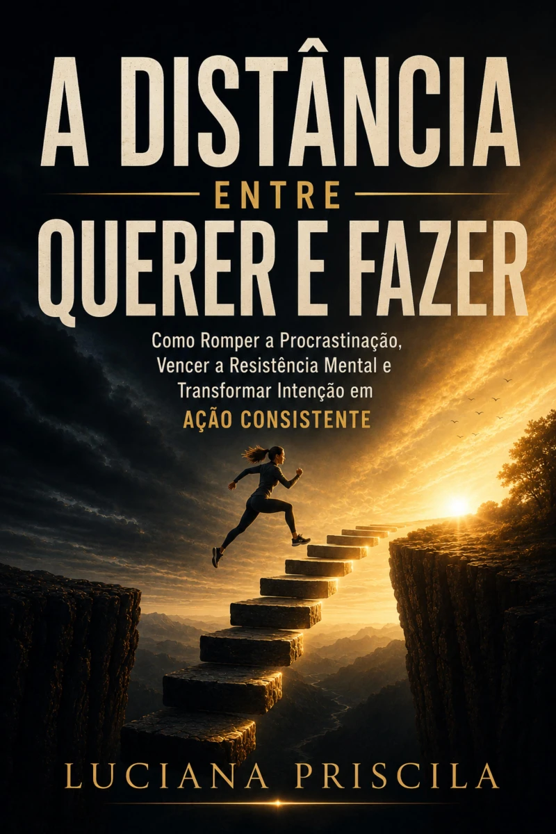 Portada: A Distância Entre Querer e Fazer