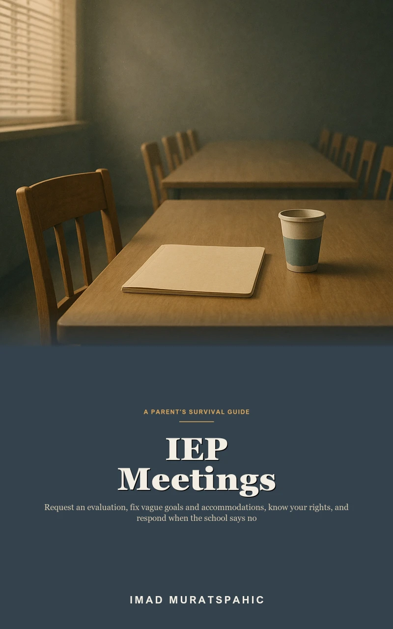 Portada: IEP Meetings: A Parent's Survival Guide