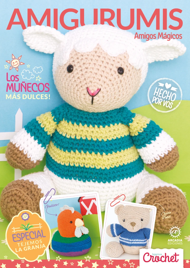 Portada: Amigurumis Amigos mágicos 3