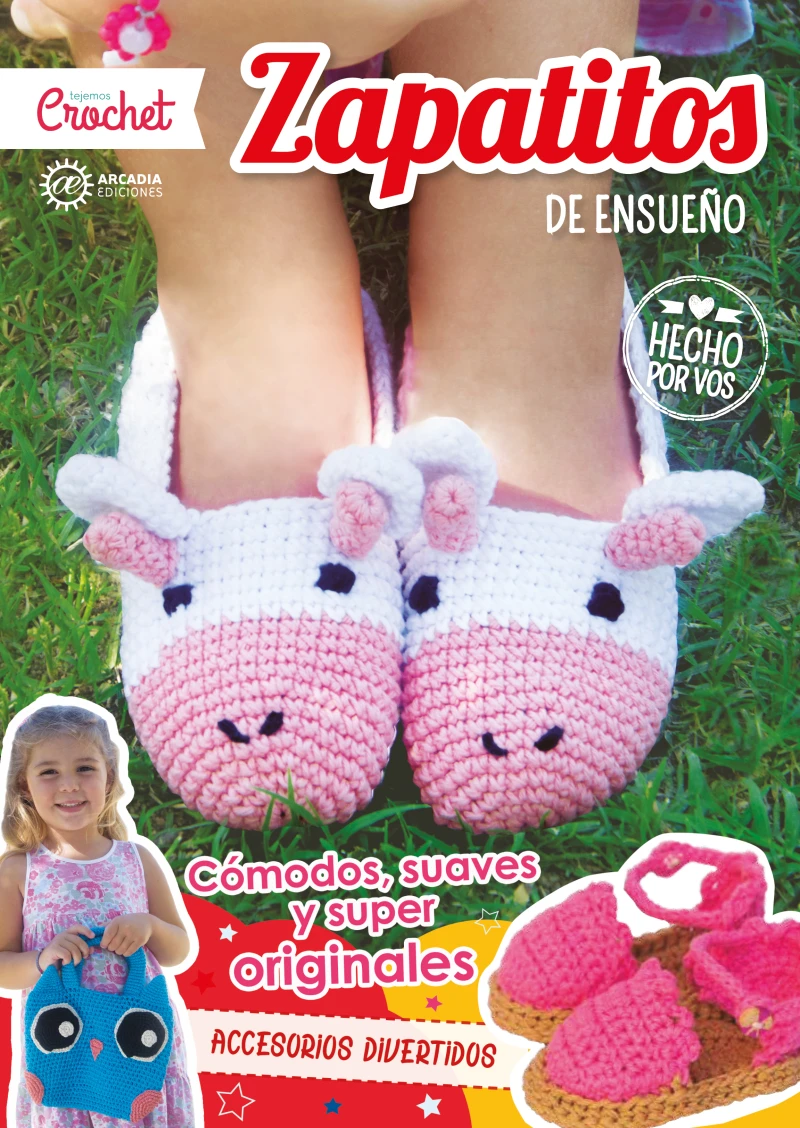 Portada: Crochet Zapatitos de ensueño