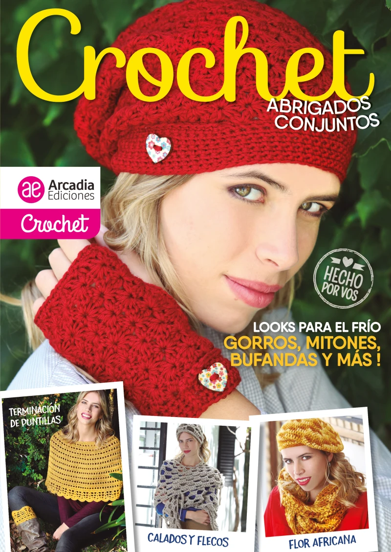 Portada: Crochet abrigados conjuntos
