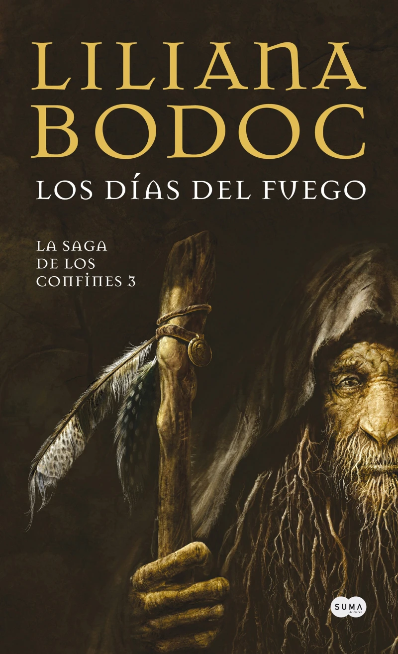Portada: Los días del fuego (La Saga de los Confines 3)