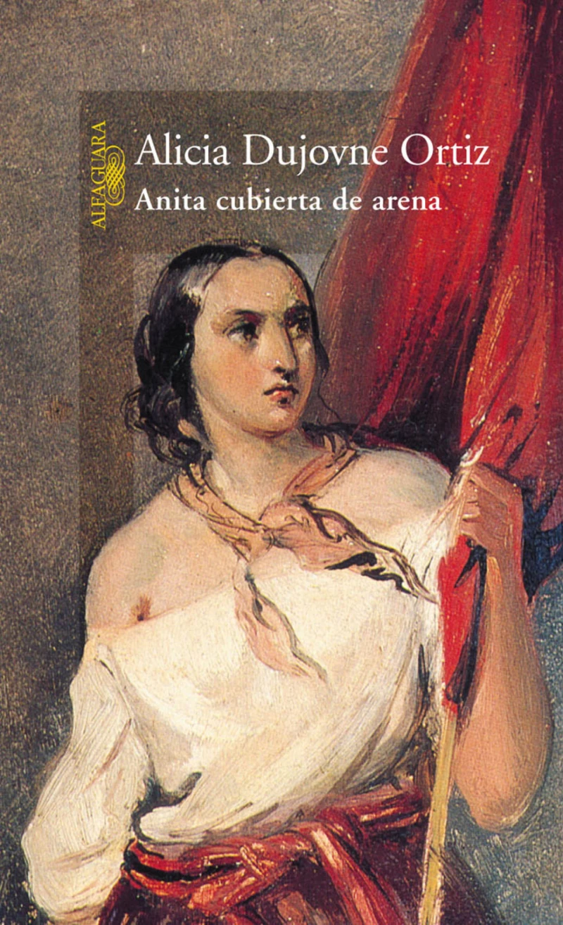 Portada: Anita cubierta de arena