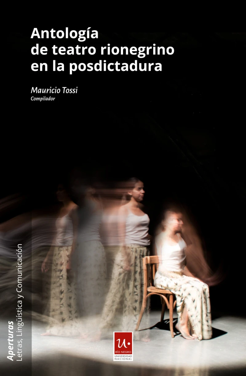 Portada: Antología de teatro rionegrino en la posdictadura