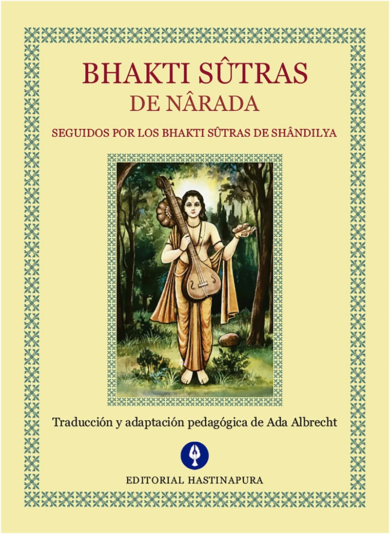 Portada: Bhakti Sûtras de Nârada