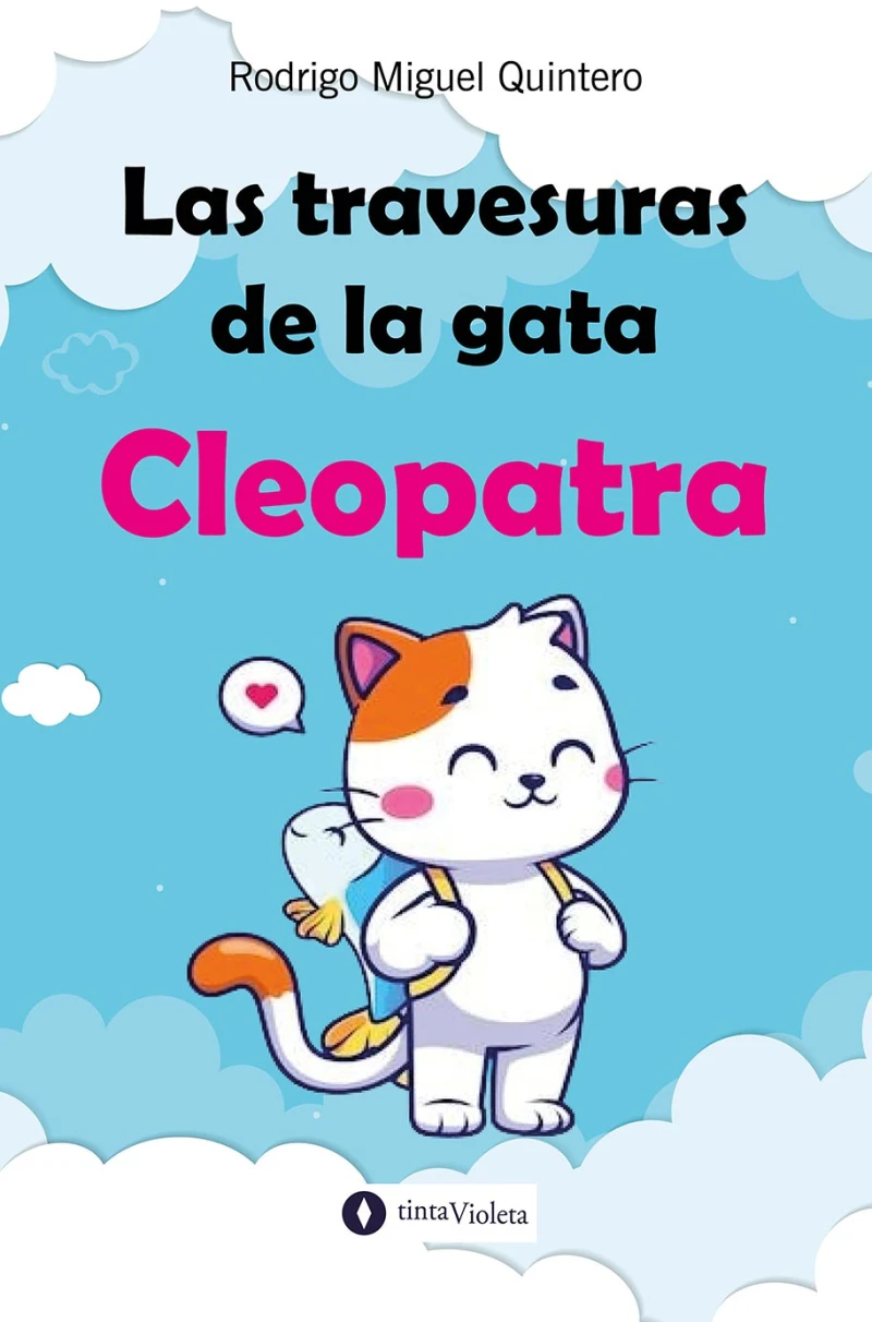 Portada: Las travesuras de la gata Cleopatra