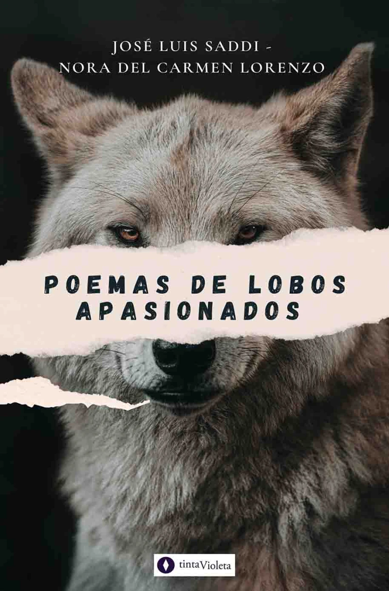 Portada: Poemas de lobos apasionados