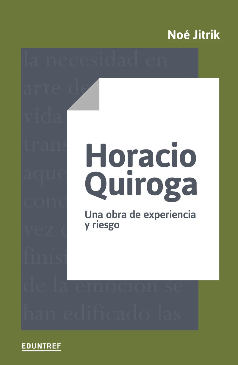 Portada: Horacio Quiroga