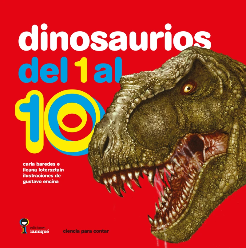 Portada: Dinosaurios del 1 al 10