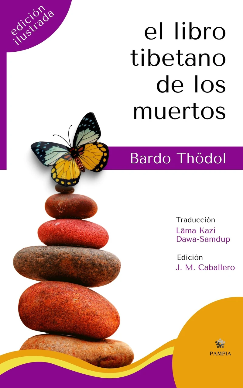 Portada: El libro tibetano de los muertos (Edición Ilustrada)