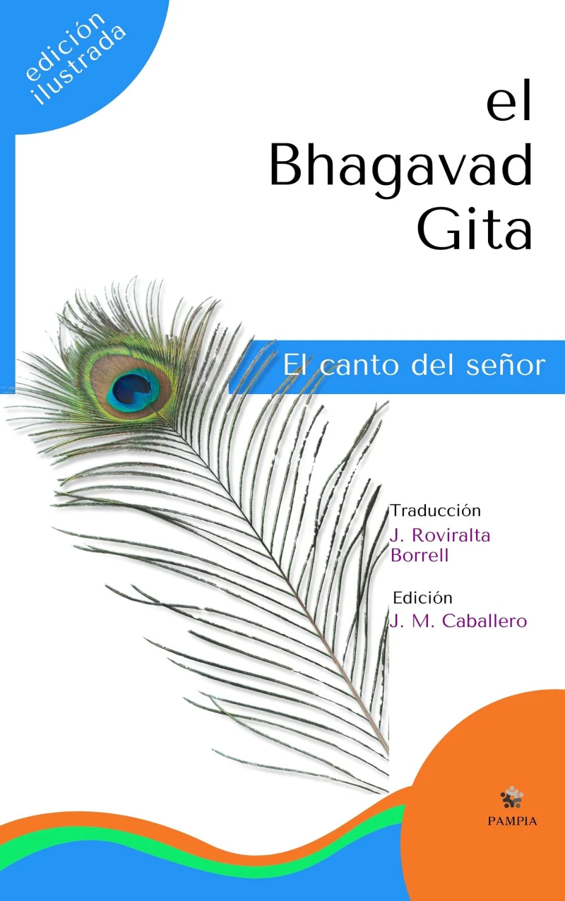 Portada: El Bhagavad Gita (Edición Ilustrada)