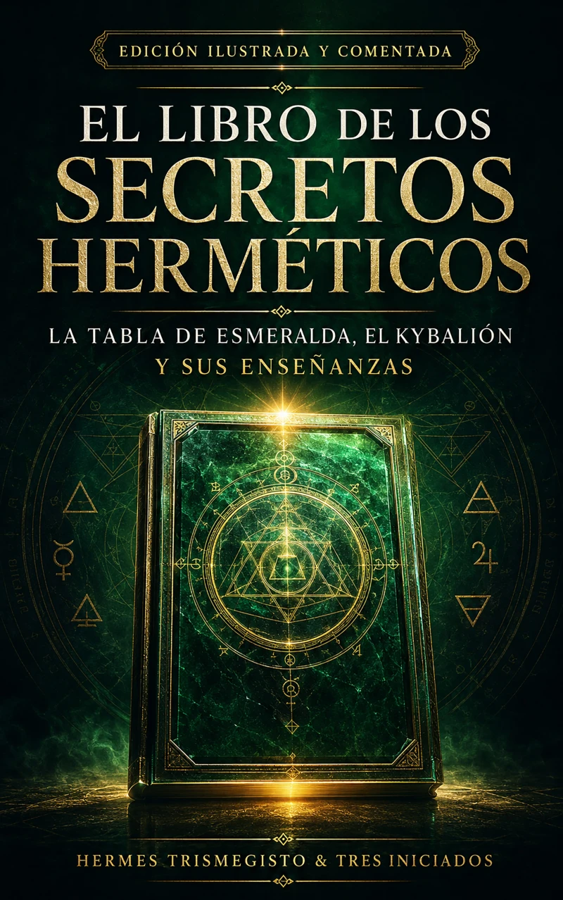 Portada: El libro de los secretos herméticos