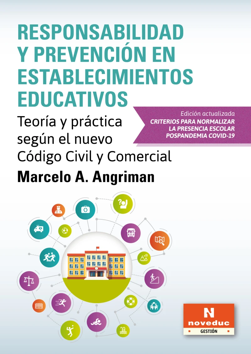 Portada: Responsabilidad y prevención en establecimientos educativos