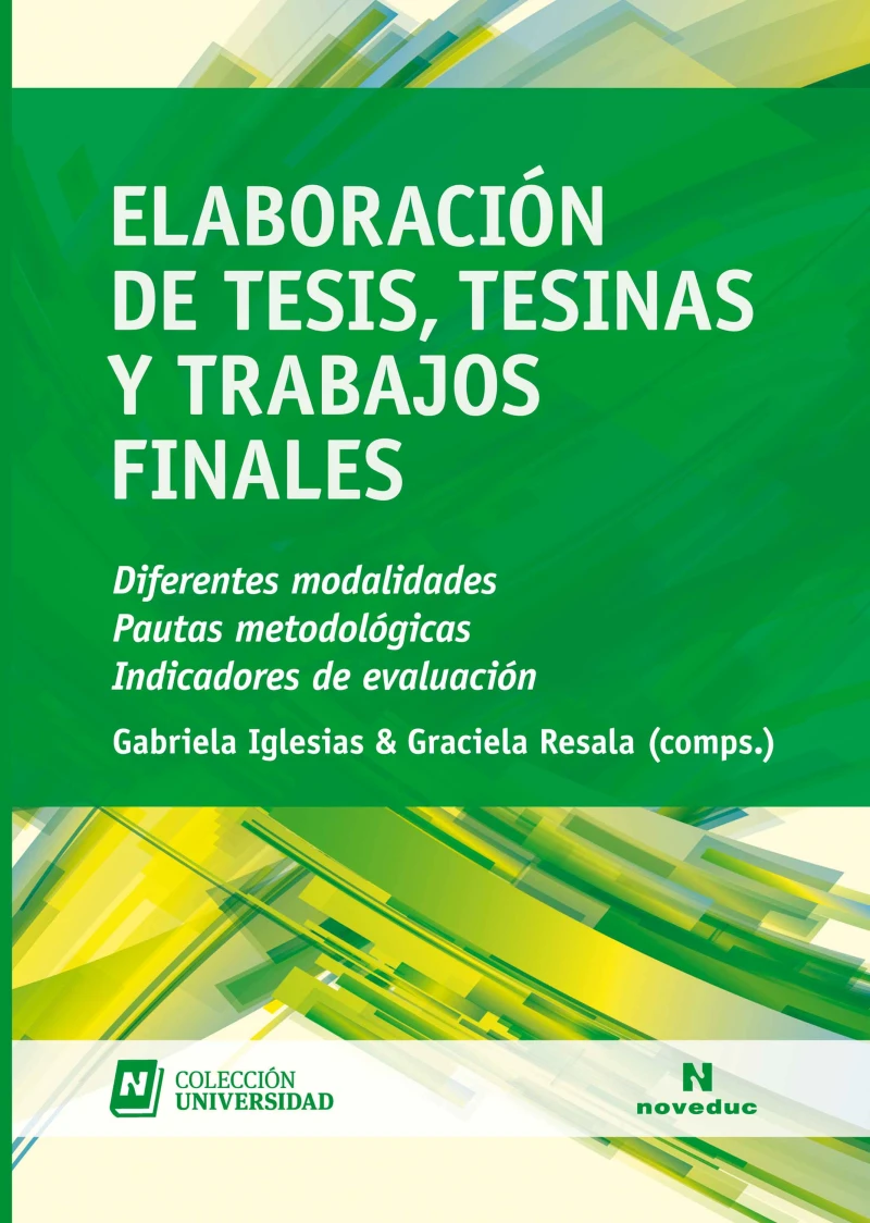 Portada: Elaboración de tesis, tesinas y trabajos finales