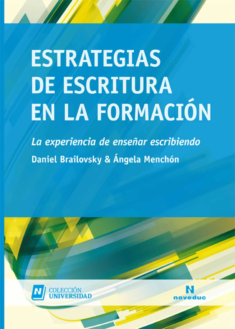 Portada: Estrategias de escritura en la formación