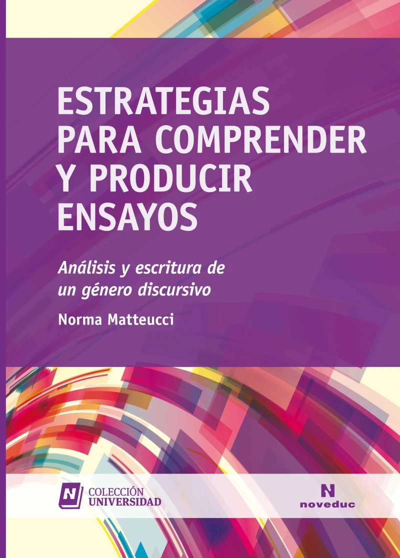 Portada: Estrategias para comprender y producir ensayos